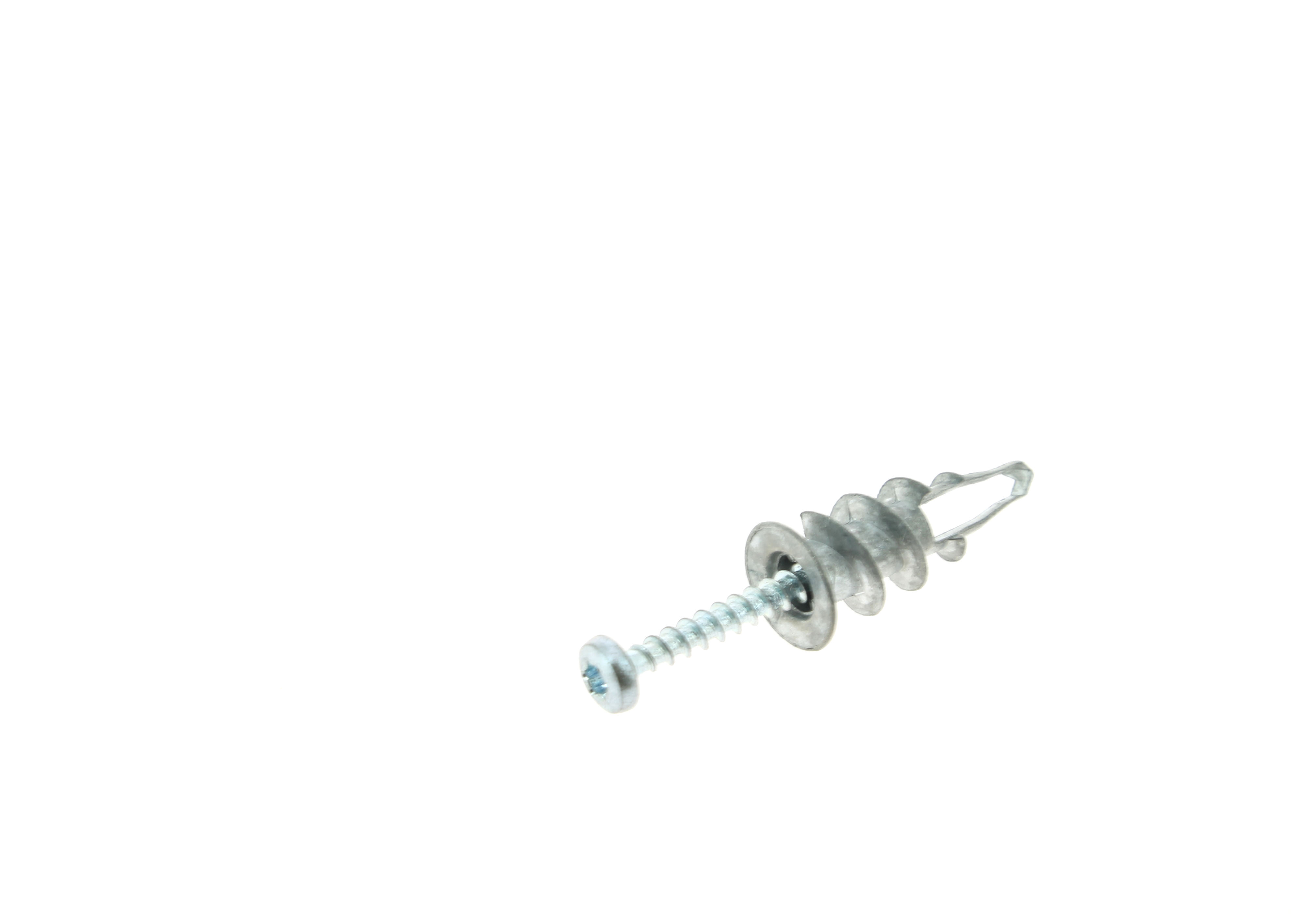 10 ancrages à visser métal + vis tc 4x30 mm - BATIFIX